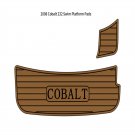 2008 Cobalt 232 Swim Platform Step Pad Boat EVA Foam Faux Teak Deck Floor Mat