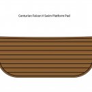Centurion Falcon V Swim Platform Step Pad Boat EVA Foam Faux Teak Deck Floor Mat