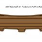 2007 MasterCraft 197 Prostar Swim Platform Boat EVA Foam Teak Deck Floor Pad Mat