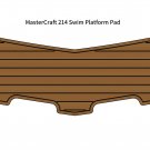 MasterCraft 214 Swim Platform Step Boat EVA Faux Foam Teak Deck Floor Pad Mat