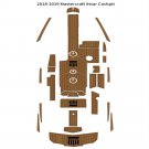 2018-2019 MasterCraft X Star Swim Platform Cockpit Pad Boat EVA Teak Floor Mat