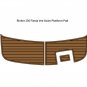 Rinker 250 Fiesta Vee Swim Platform Step Pad Boat EVA Foam Teak Deck Floor Mat