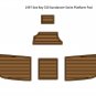 1997 Sea Ray 330 Sundancer Swim Platform Pad Boat EVA Foam Teak Deck Floor Mat