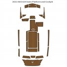 2021 AXIS A24 Swim Platform Cockpit Pad Boat EVA Foam Faux Teak Deck Floor Mat