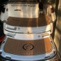 2022 Cobalt R8 Swim Platform Cockpit Pad Boat EVA Foam Faux Teak Deck Floor Mat