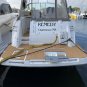 1993 Cruiser Yachts Aria 21 Swim Platform Cockpit Pad Boat EVA Foam Teak Floor