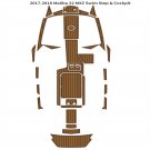 2017-2018 Malibu 22 MXZ Swim Platform Cockpit Pad Boat EVA Foam Teak Deck Floor