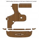 2006 Sea Ray Sundancer 320 Swim Platform Cockpit Pad Boat EVA Faux Teak Floor