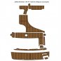2003 Rinker 34FT Swim Platform Cockpit Pad Boat EVA Foam Teak Deck Floor Mat