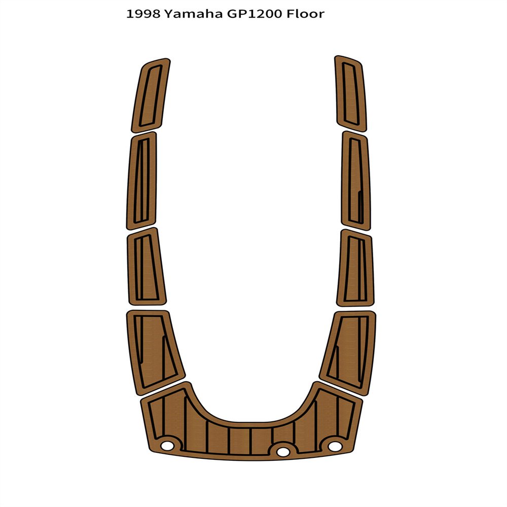 1998 Yamaha GP1200 Floor Pad Boat EVA Foam Faux Teak Deck Decking Mat Flooring