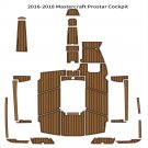 2016-2018 Mastercraft Prostar Cockpit Pad Boat EVA Foam Faux Teak Deck Floor Mat
