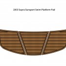 2003 Supra Sunsport Swim Platform Step Mat Boat EVA Foam Teak Deck Flooring Pad