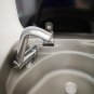 1 Burner Gas Stove Hob Sink Combo Tempered Glass 525*425*150mm Boat RV GR-600L