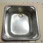 Stainless Steel Sink with Plastic Lid 280*380*136mm Boat Caravan RV GR-566