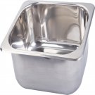 Stainless Steel Hand Wash Basin Sink 390*320*150mm Camper Caravan Boat GR-524