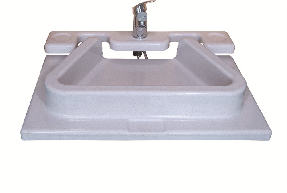 Folding White Acrylic Sink Basin 670*521.5*400.5/144.5mm Boat Caravan RV GR-Y661
