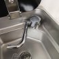 Low Profile Folding Hot Cold Water Faucet Tap Copper RV Caravan Boat GR-S088