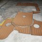 2004 Rinker 232 Swim Platform Cockpit Pad Boat EVA Foam Faux Teak Deck Floor Mat