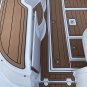 2000 Cruisers Yachts 3075 Express Swim Platform Cockpit Pad Boat EVA Teak Floor