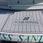 2004 Four Winns 248 Vista Swim Platform Cockpit Bow Boat EVA Foam Teak Floor Pad