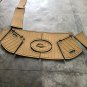 2013 Rinker 246 BR Swim Platform Cockpit Pad Boat EVA Foam Teak Deck Floor Mat
