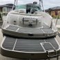 2005 White Shark 285 Bow Mat Boat EVA Faux Teak Deck Flooring Pad Self Adheisve