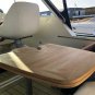 Boat Barrel Folding Teak Table Top Plain 570/900x500mm Marine Yacht RV Caravan