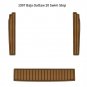 1997 Baja Outlaw 20 Swim Platform Step Mat Boat EVA Foam Teak Deck Flooring Pad