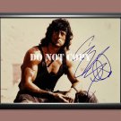 Rambo Sylvester Stallone Signed Autographed Photo Poster A3 11.7x16.5"" MO2041A3