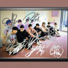 BTS Bangtan Boys Signed Autographed Photo Poster A2 16.5x23.4"" MU1411A2
