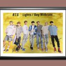 BTS Bangtan Boys Signed Autographed Photo Poster A2 16.5x23.4"" MU1418A2