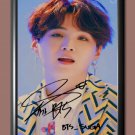 BTS Bangtan Boys Suga Signed Autographed Photo Poster A2 16.5x23.4"" MU1419A2
