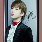 BTS Bangtan Boys Jungkook Signed Autographed Photo Poster A2 16.5x23.4"" MU1422A2
