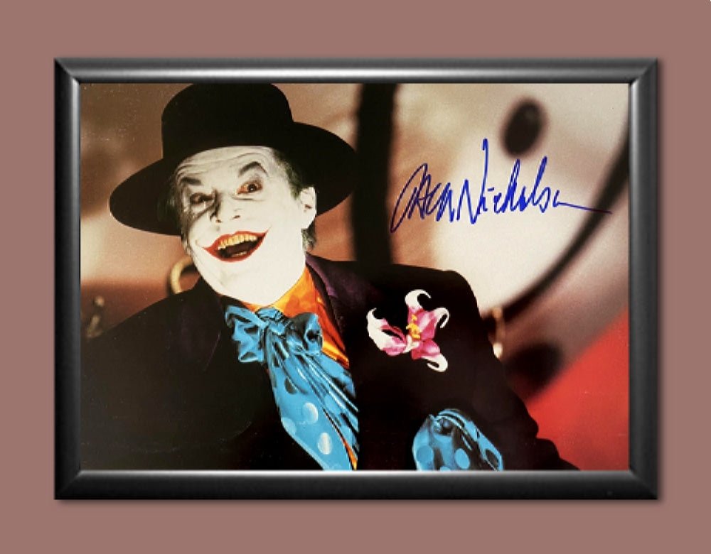 Jack Nicholson Signed Autographed Photo Poster A4 8.3x11.7"" MO2392A4