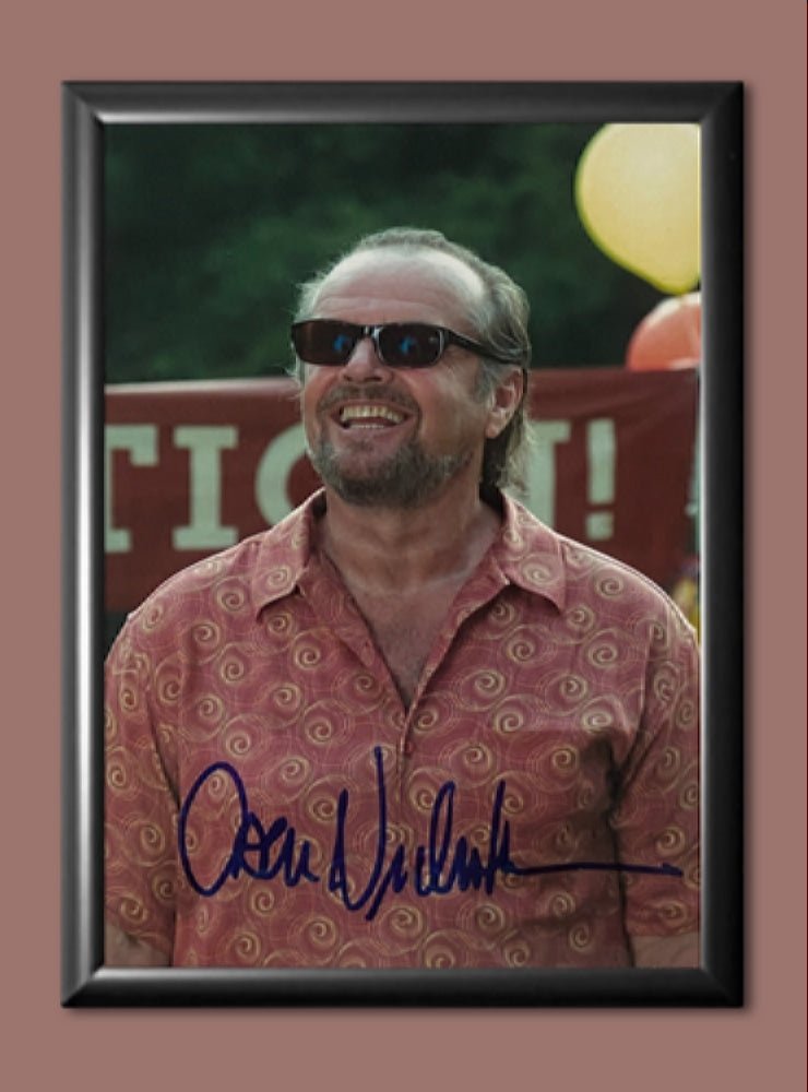 Jack Nicholson Signed Autographed Photo Poster A2 16.5x23.4"" MO2394A2