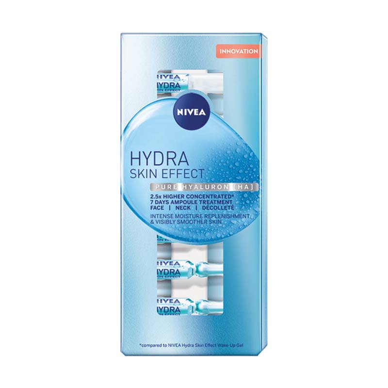 Nivea Hydra Skin Effect 7 Vials x 1ml With Pure Hyaluronic Acid