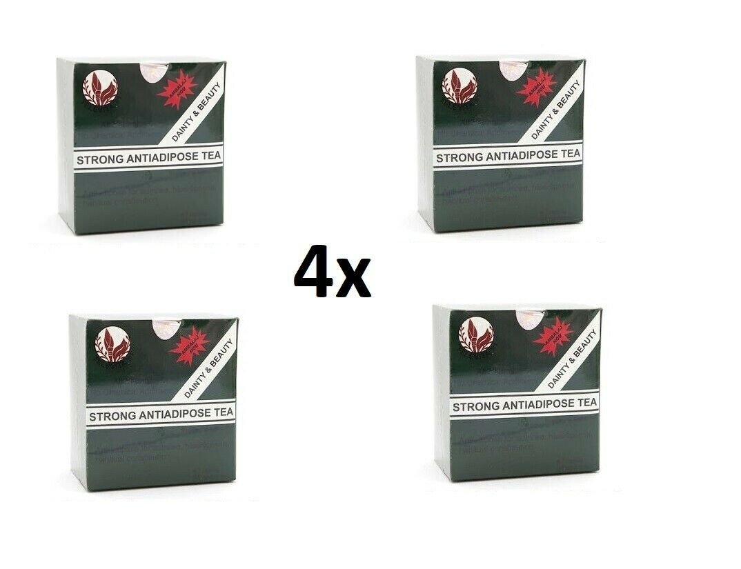 4 Boxes Strong Anti-Adipose Tea Laxative Detox Very Effective Weight Loss