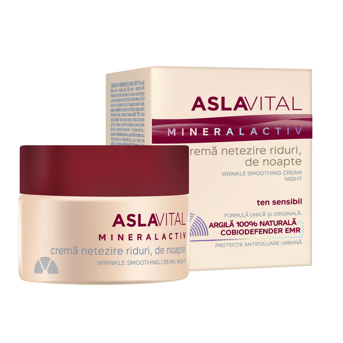 AslaVital Mineralactiv Wrinkle Smoothing Night Cream 50 ml