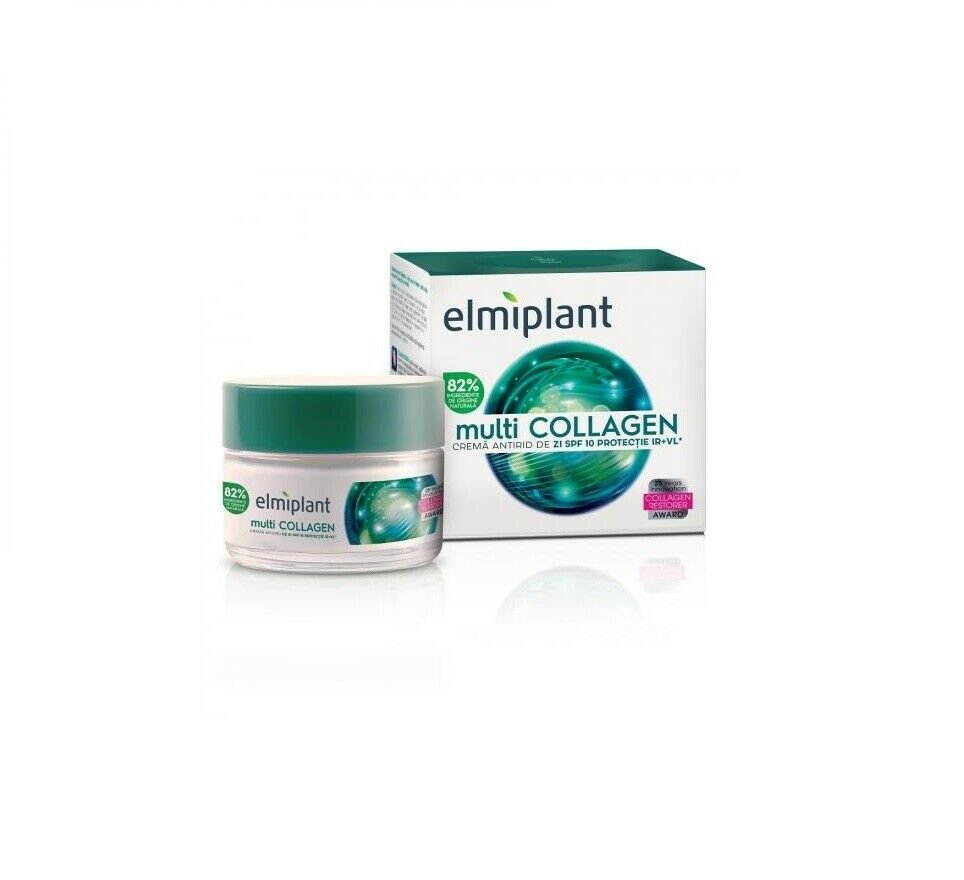 Elmiplant Multi Collagen anti-wrinkle day SPF10 cream 50 ml