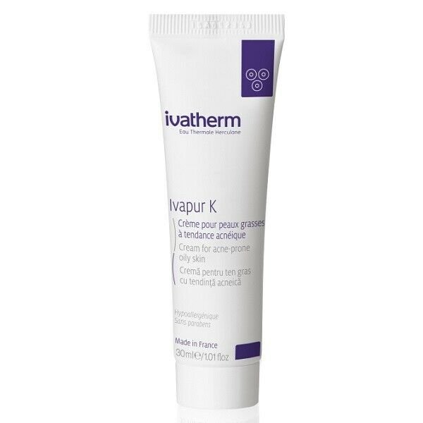 Ivatherm - Cream for oily skin with acne prone Ivapur K 30 ml