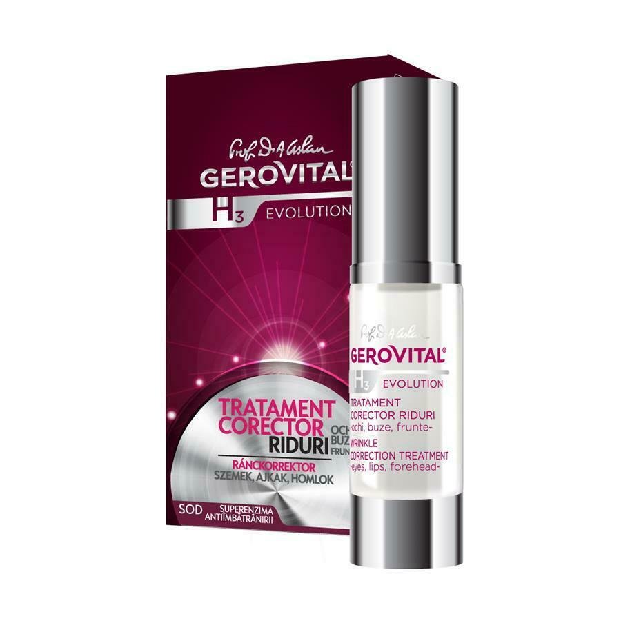 Corrective Treatment For Wrinkles Gerovital H3 Evolution 15 ml