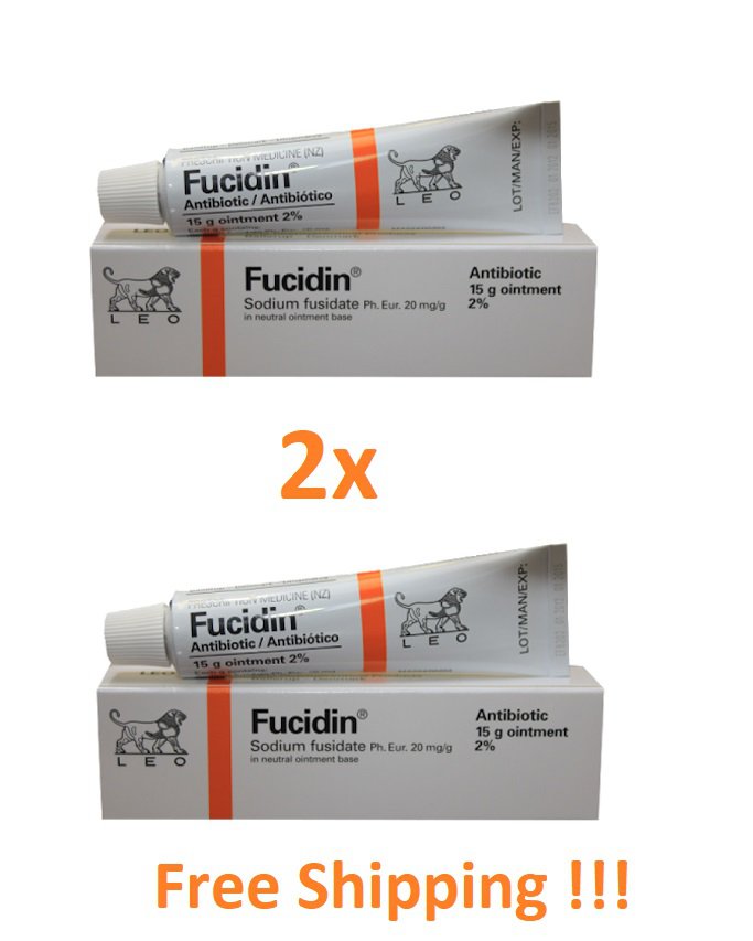 Fucidin Ointment 15g - (2 x15g) Total 30g