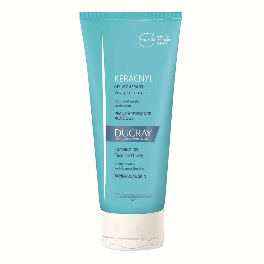 Ducray Keracnyl Acne-Prone Skin Foaming Gel 200 ml