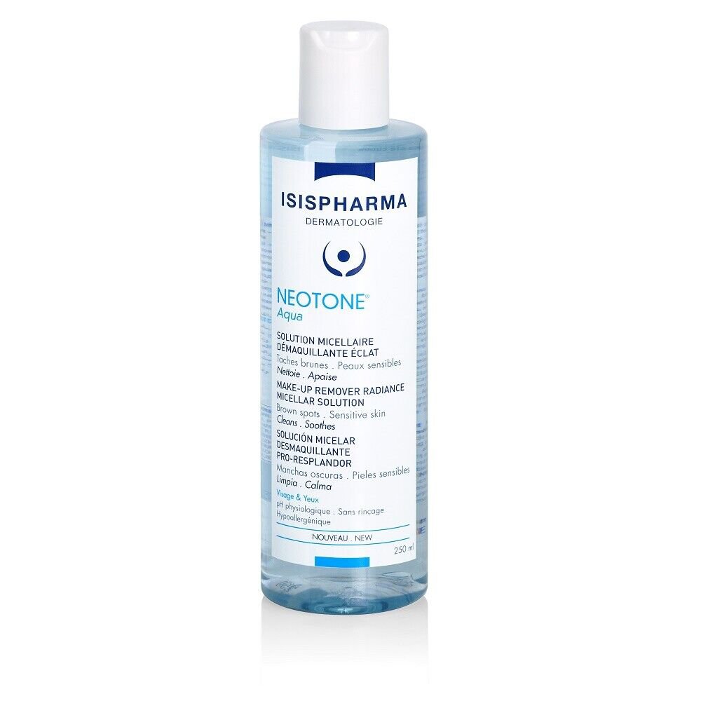 IsisPharma Neotone Aqua Micellar Solution 250 ml Make-Up Remover Radiance