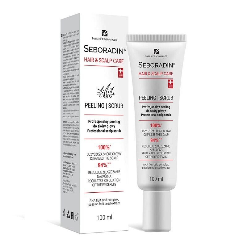 Seboradin Exfoliating Gel For Cleaning The Scalp 100 ml