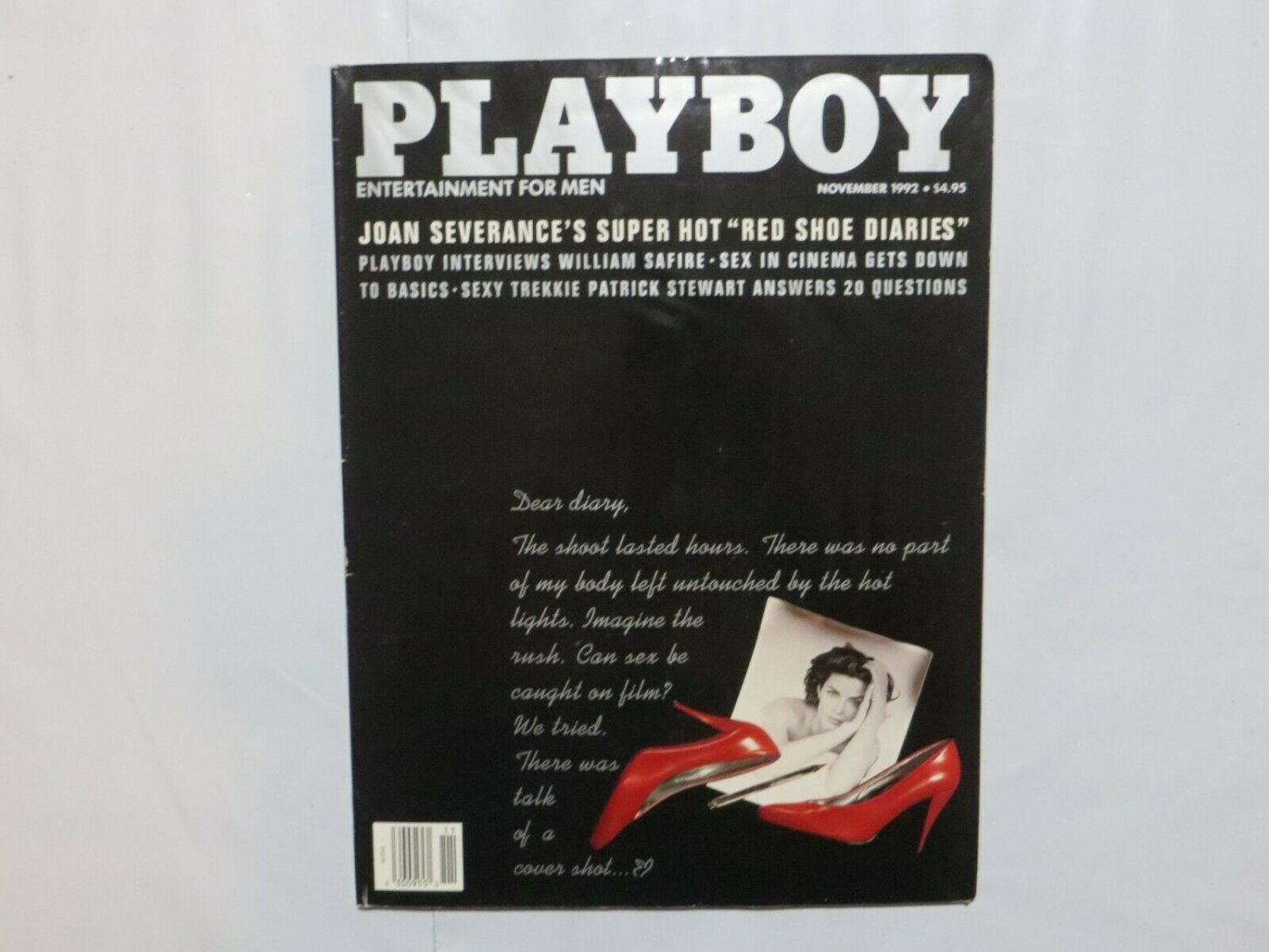 Playbabe Magazine November Joan Severance Red Shoe Diaries N