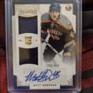 Matt Donovan Rookie ~Dual Jersey-Autograph~ on the New York Rangers  240/499