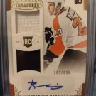 Brandon Manning Rookie ~Dual Jersey-Autograph~ on the Philadelphia Flyers  163/699