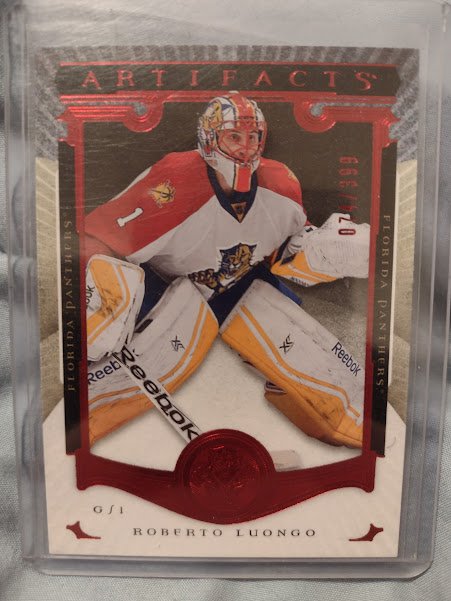 Roberto Luongo ~Ruby~ on the Florida Panthers -Artifacts-  074/399