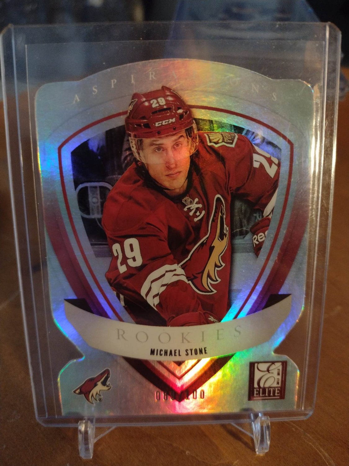 Michael Stone ~Aspirations~ on the Phoenix Coyotes -Elite- 089/100